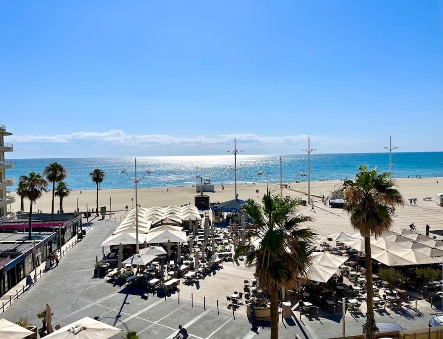 Appart T2 Calme - Centre De Canet - Parking - Clim Екстериор снимка